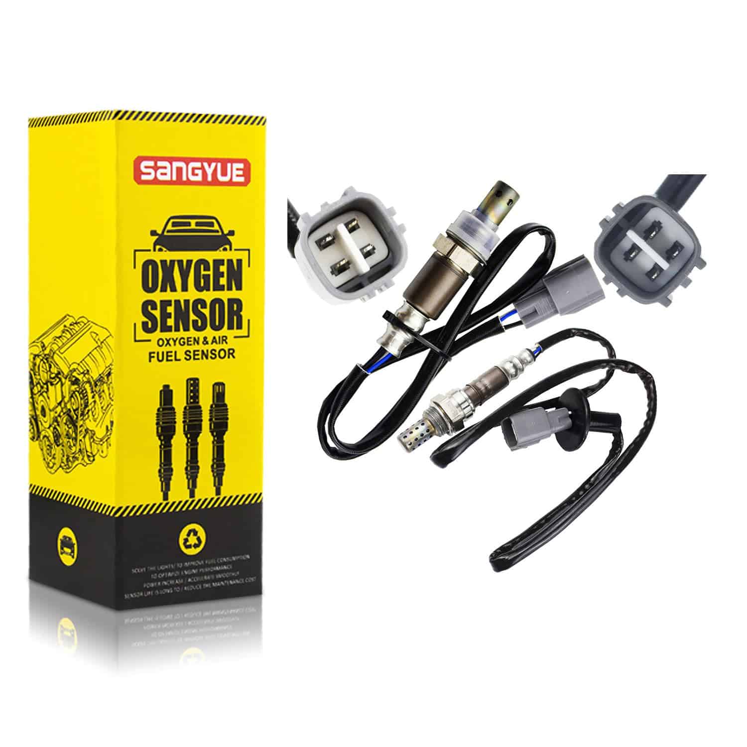 Sangyue 2PCS Sensor de Oxígeno O2 1 y 2 para Toyota Camry