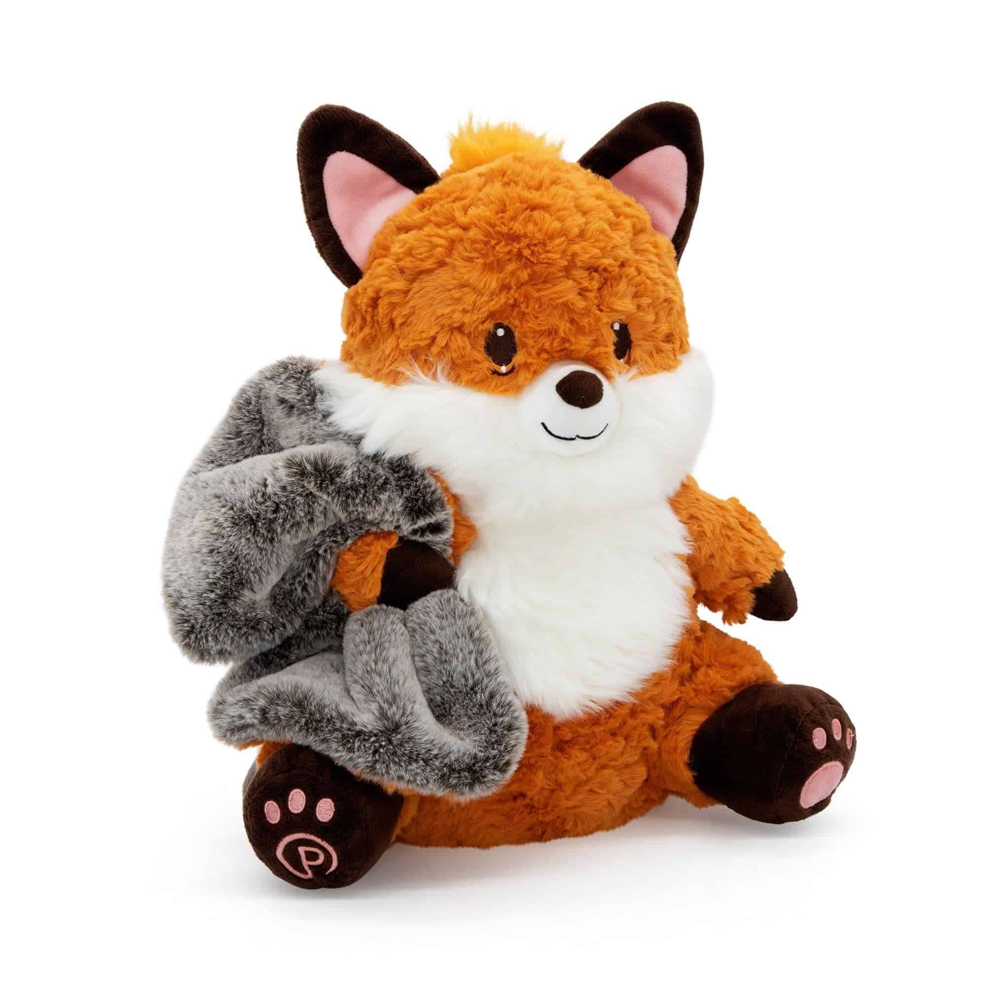 PLUSHIBLE BRIDGING MILES WITH SMILES Farley Fox Blankie