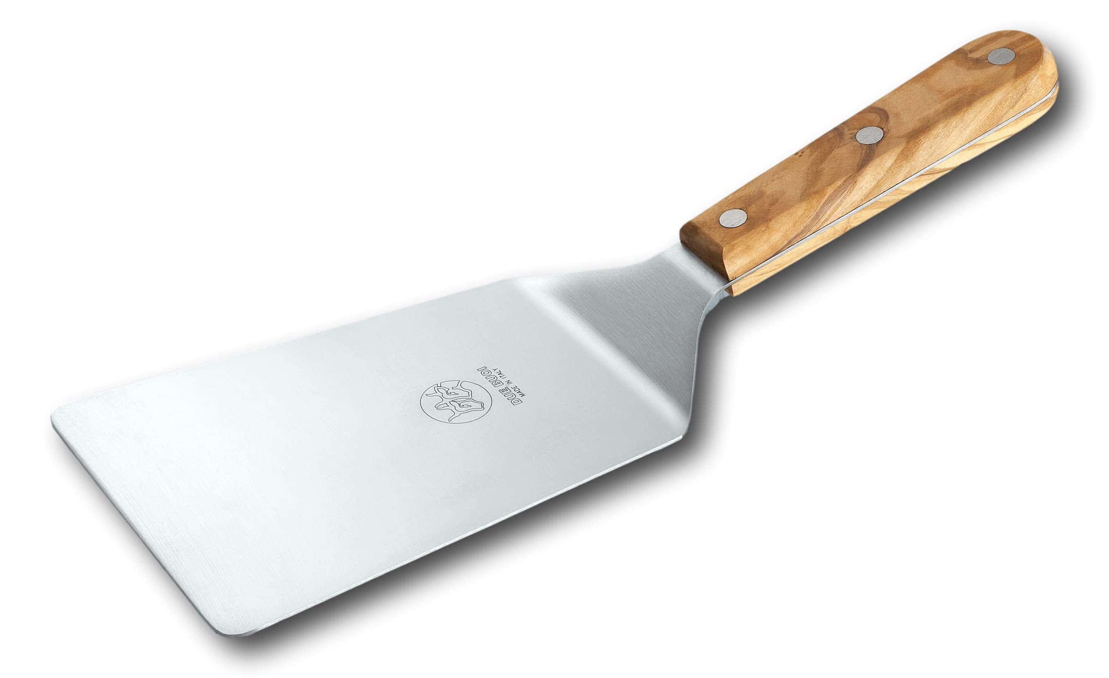 Espátula Ancha de Madera de Olivo DUE BUOI con Remaches de - Imagen 3