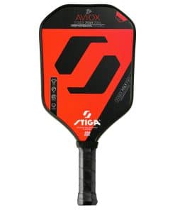 Paleta de Pickleball STIGA Aviox Fiber Poly Pro -Rojo