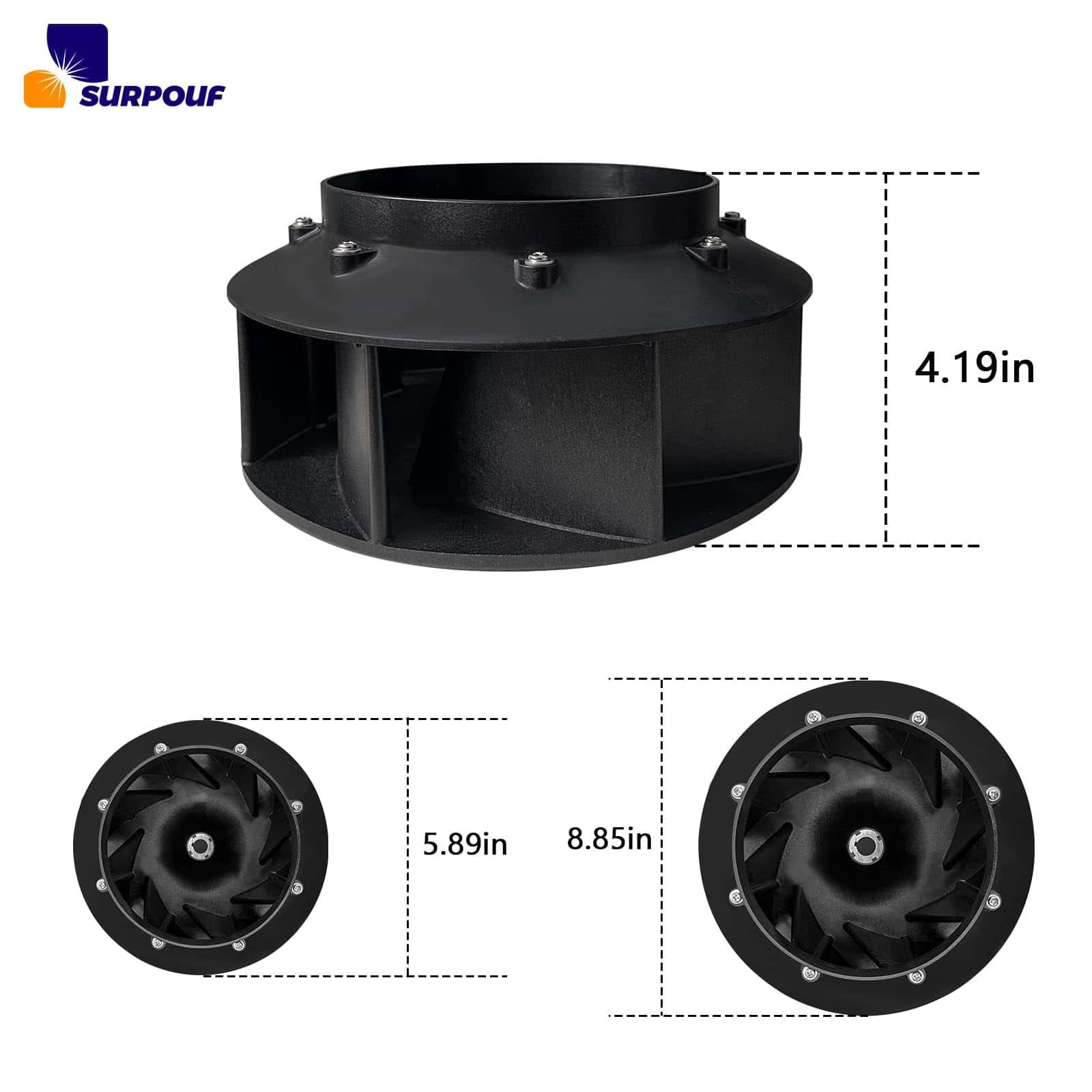 Ventilador soplador 70359801P (2 unidades) compatible con - Imagen 3