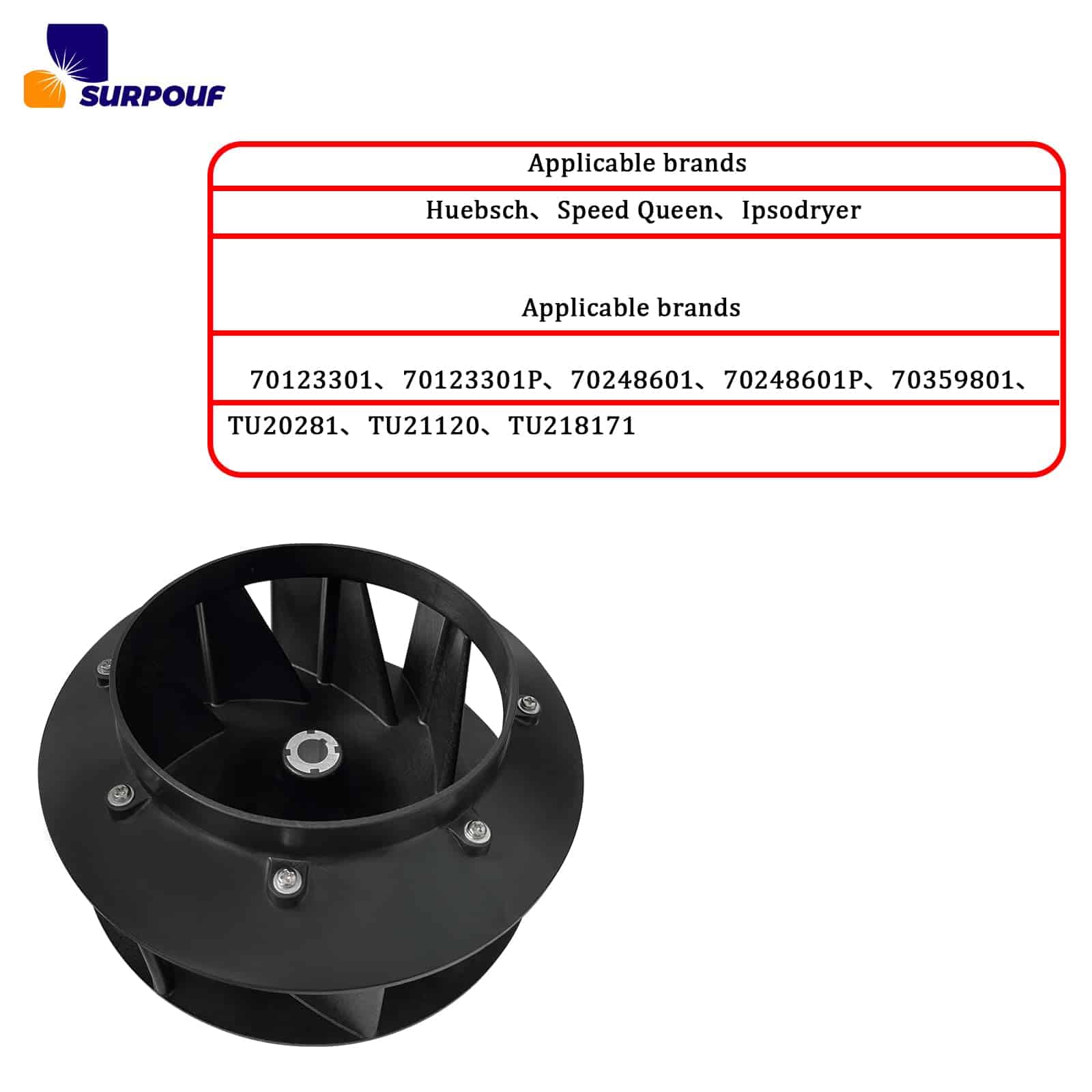 Ventilador soplador 70359801P (2 unidades) compatible con - Imagen 4