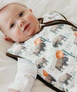 Saco de Dormir de Punto de 3 Capas Premium -Marrón