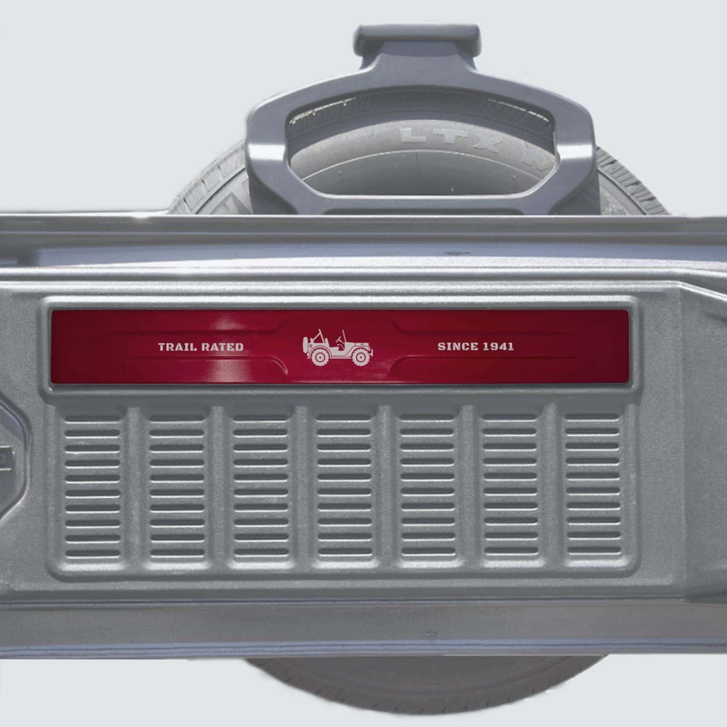 Placa de ajuste de la puerta trasera JKloud para Jeep