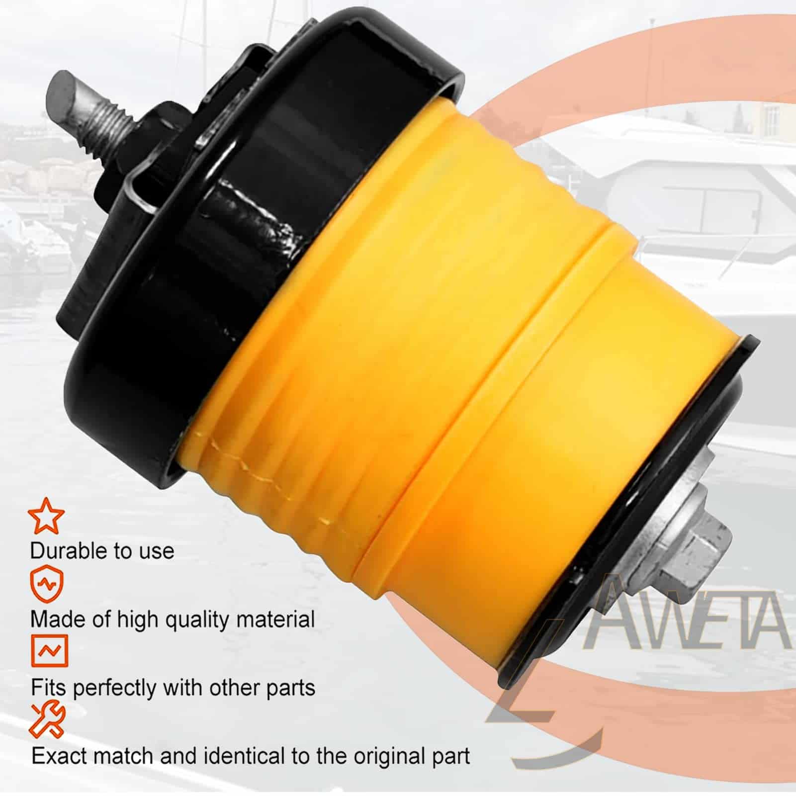 Juego de bujes de montaje de carrocería LAWETA 924-066 para - Imagen 3