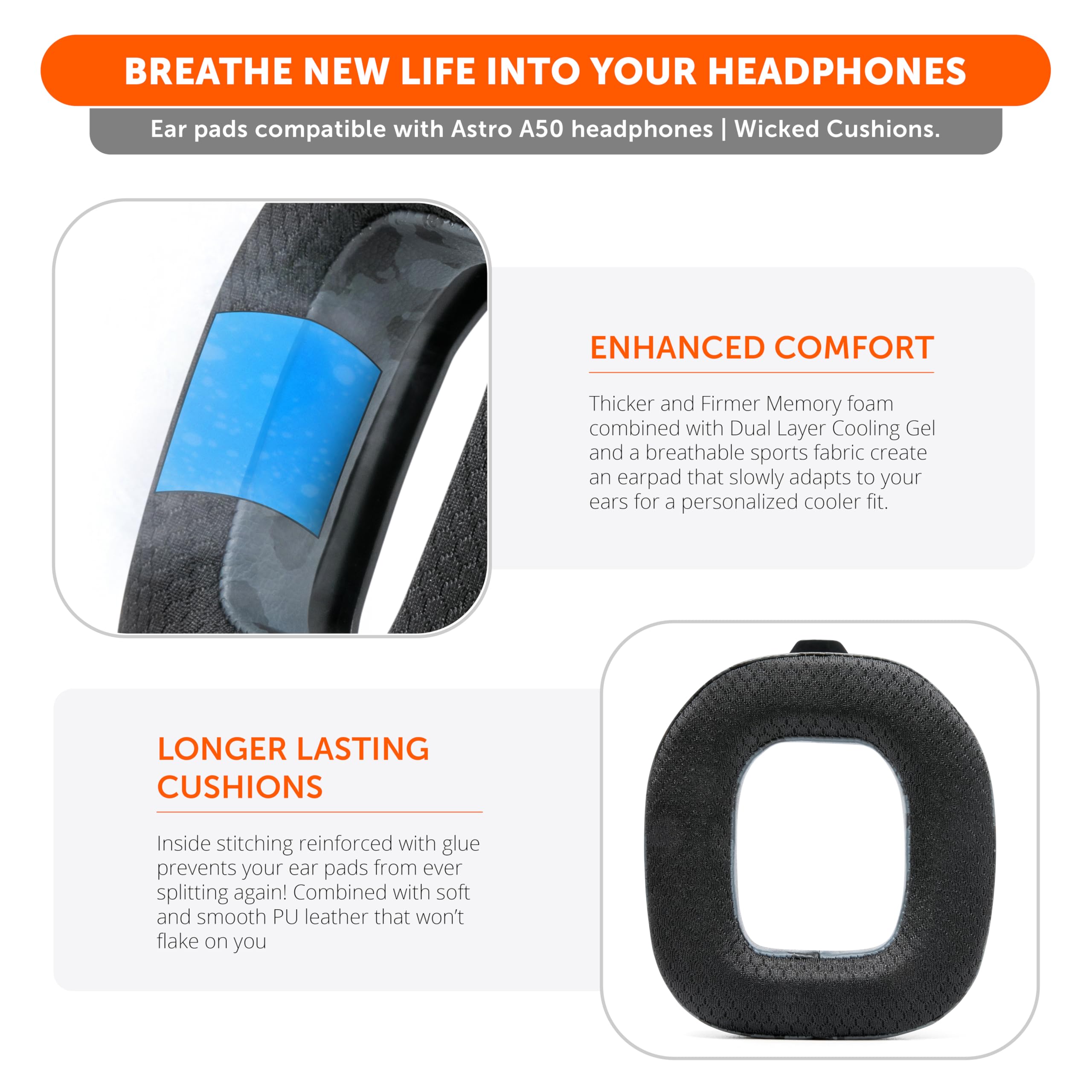 Almohadillas de Gel Refrigerante WC Freeze -Negro Camuflaje - Imagen 5