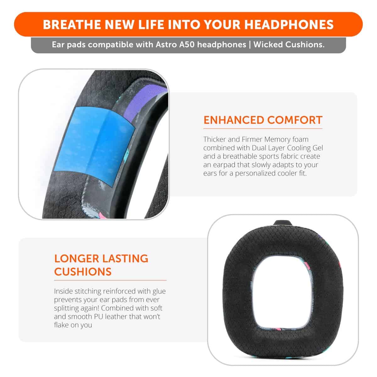 Almohadillas de Gel de Enfriamiento WC Freeze A50 para - Imagen 5