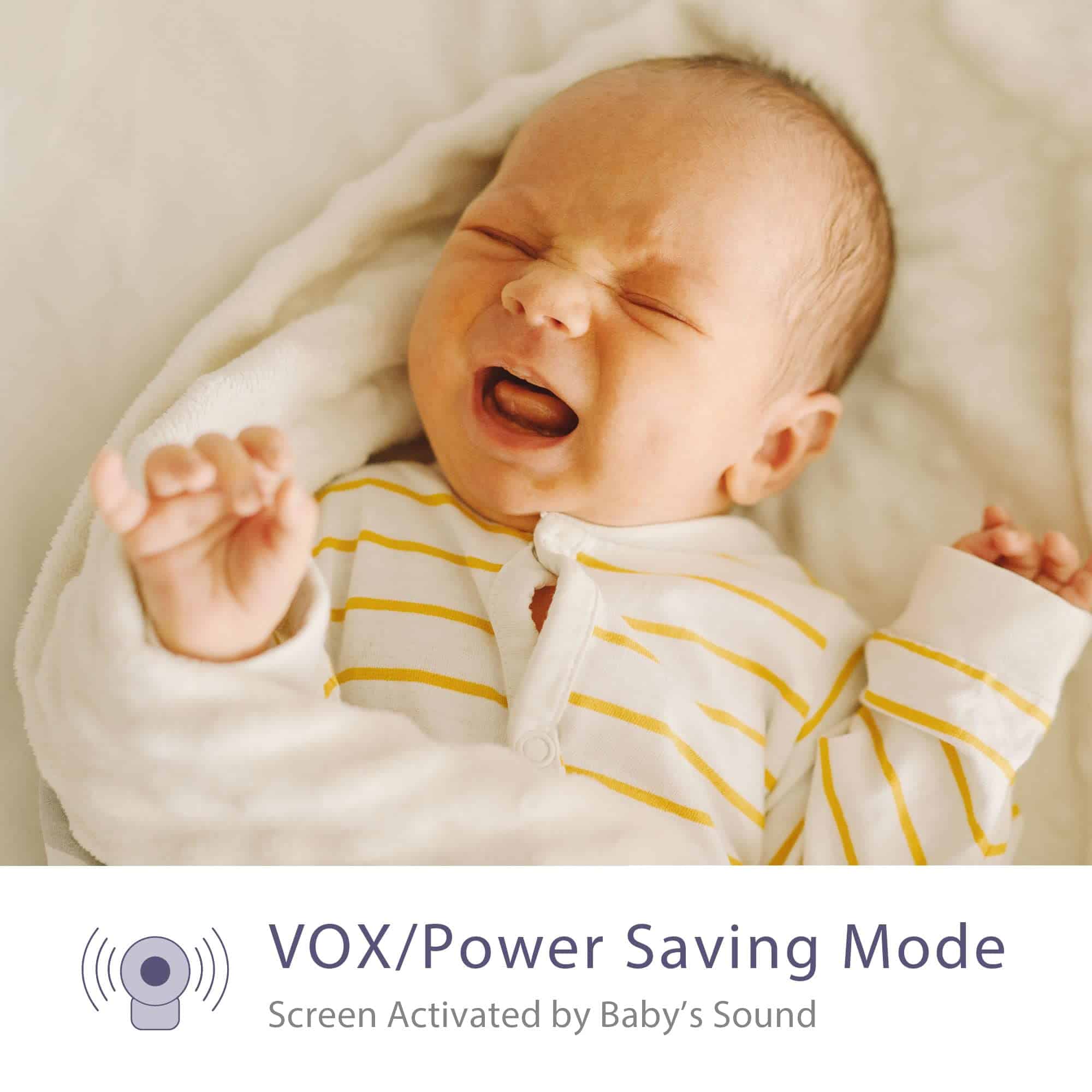 Monitor de Bebé HD de Largo Alcance con Baja Emisión de - Imagen 7