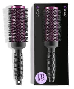 Cepillo redondo super suave Ergo para secar el cabello -