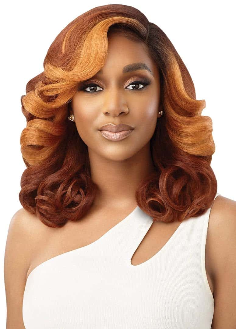 Pelucas de encaje frontal Outre SleekLay Part HD Deep-C -