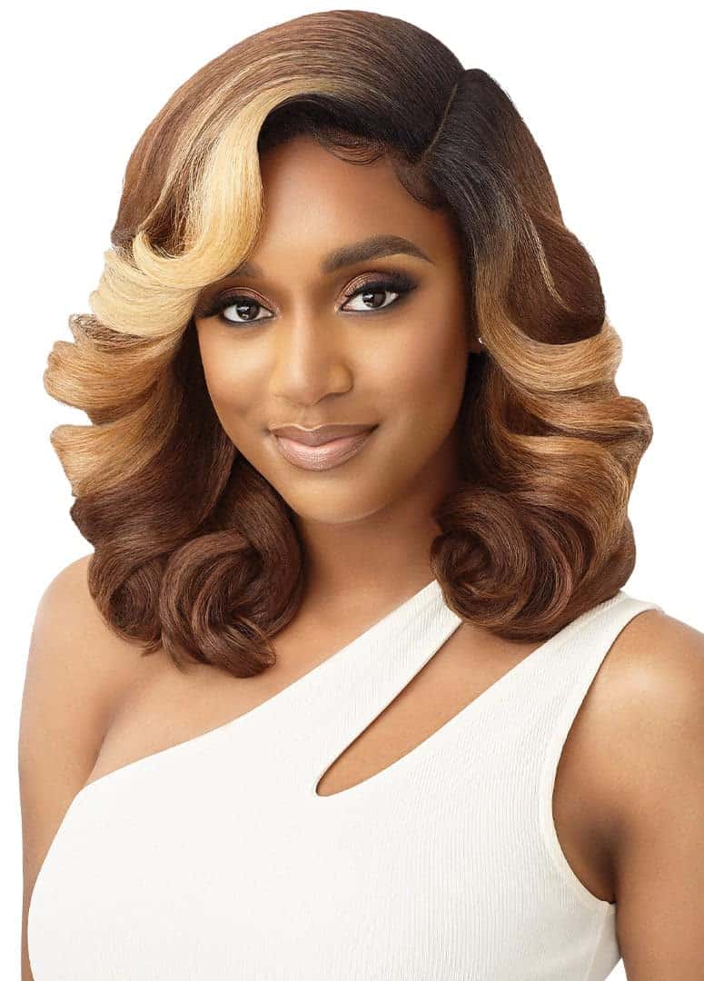 Pelucas de encaje frontal Outre SleekLay Part HD Deep-C - - Imagen 3