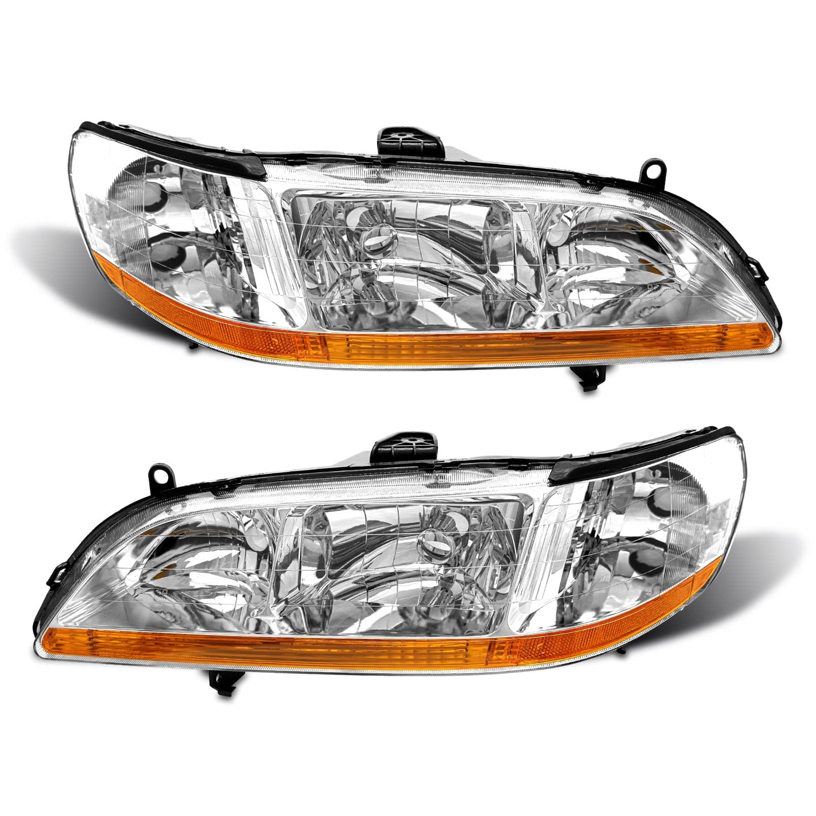 Conjunto de Faros ADCARLIGHTS compatible con -Carcasa Cromad