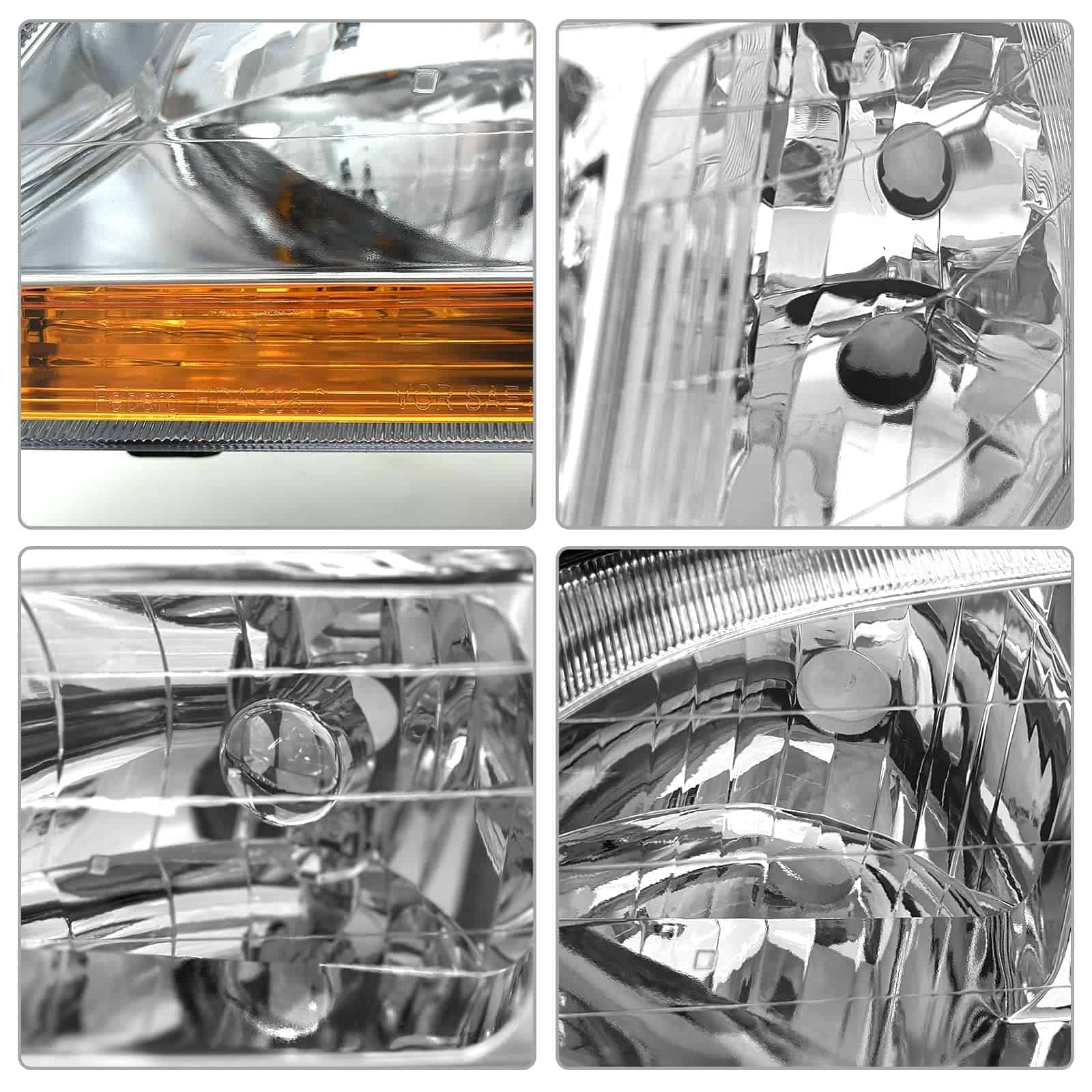 Conjunto de Faros ADCARLIGHTS compatible con -Carcasa Cromad - Imagen 4