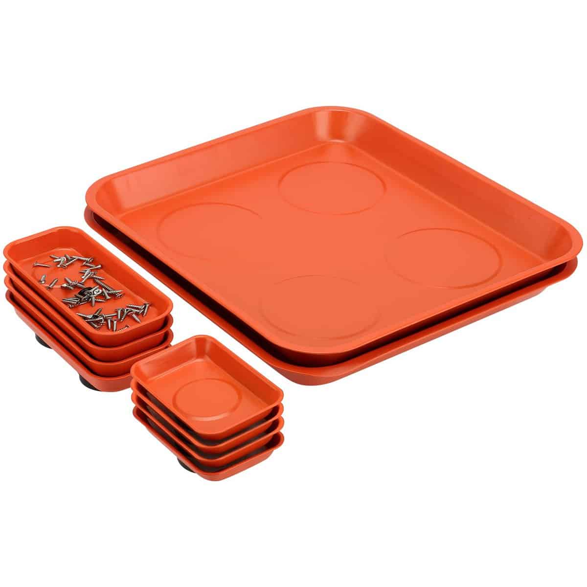 Conjunto de 10 bandejas magnéticas KEILEOHO, Conjunto de