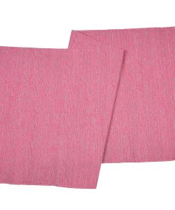 Tapete De Yoga De Algodón Hecho A Mano LFH -Rosa