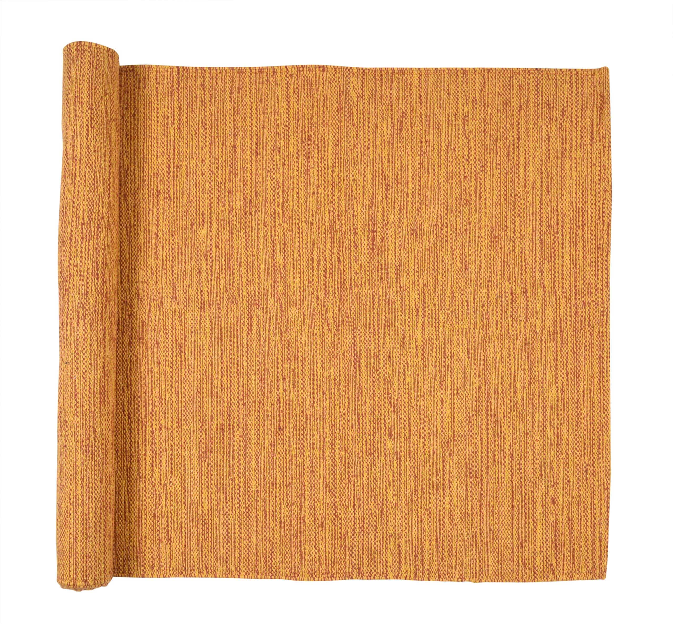 Tapete de Yoga de Algodón Hecho a Mano LFH -Marigold - Imagen 7