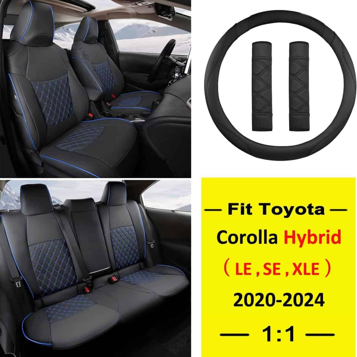 Juego de Fundas de Asiento para Automóvil GIANT PANDA - Imagen 3