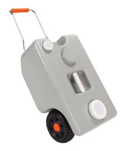 Tanque de desperdicios portátil para RV Cryfokt, 25L de