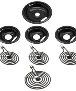 W10290350 W10290353 Drip Pans (3 Pequeños 1 Grande) y