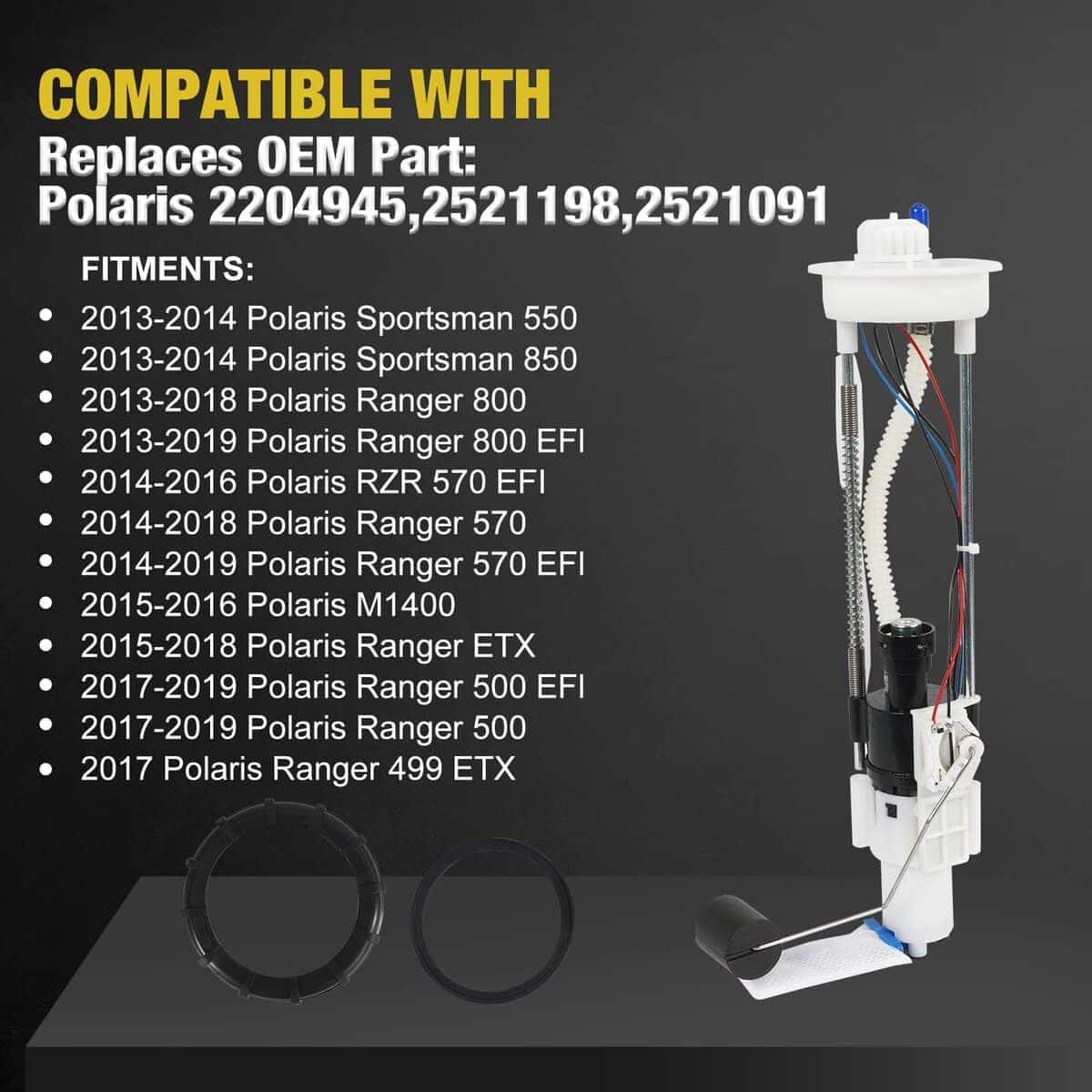 Bomba de Combustible 2204945 Compatible con Polaris Ranger - Imagen 5