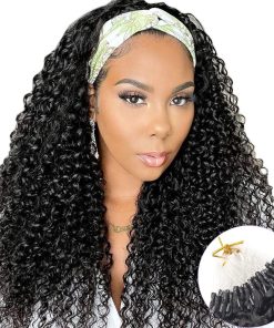 Niawigs 4A 4B Rizado Kinky Micro Links Cabello Humano Para