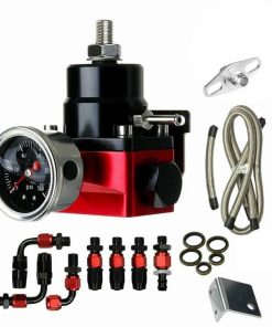 Kit de Regulador de Presión de -Negro y Rojo