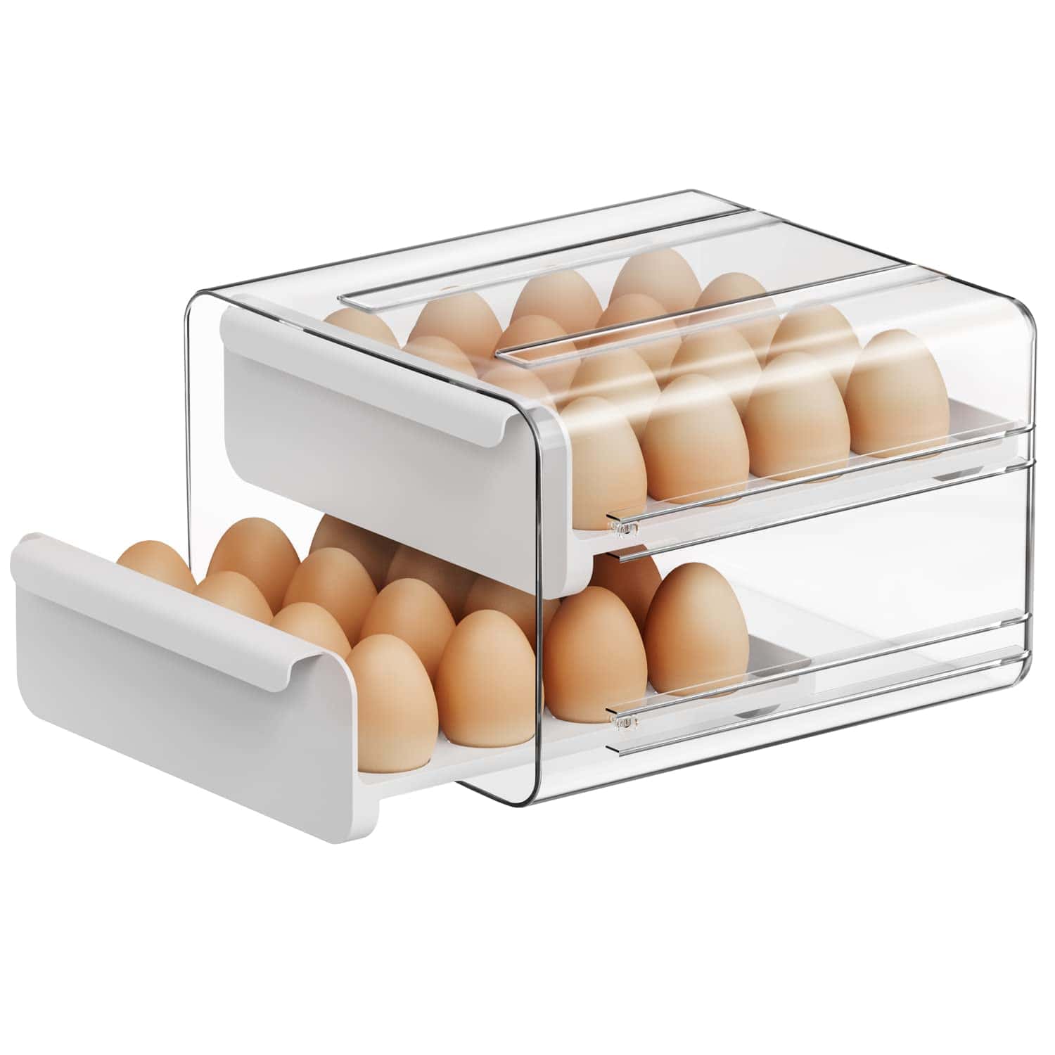 Contenedor de Huevos de Gran Capacidad para Refrigerador,