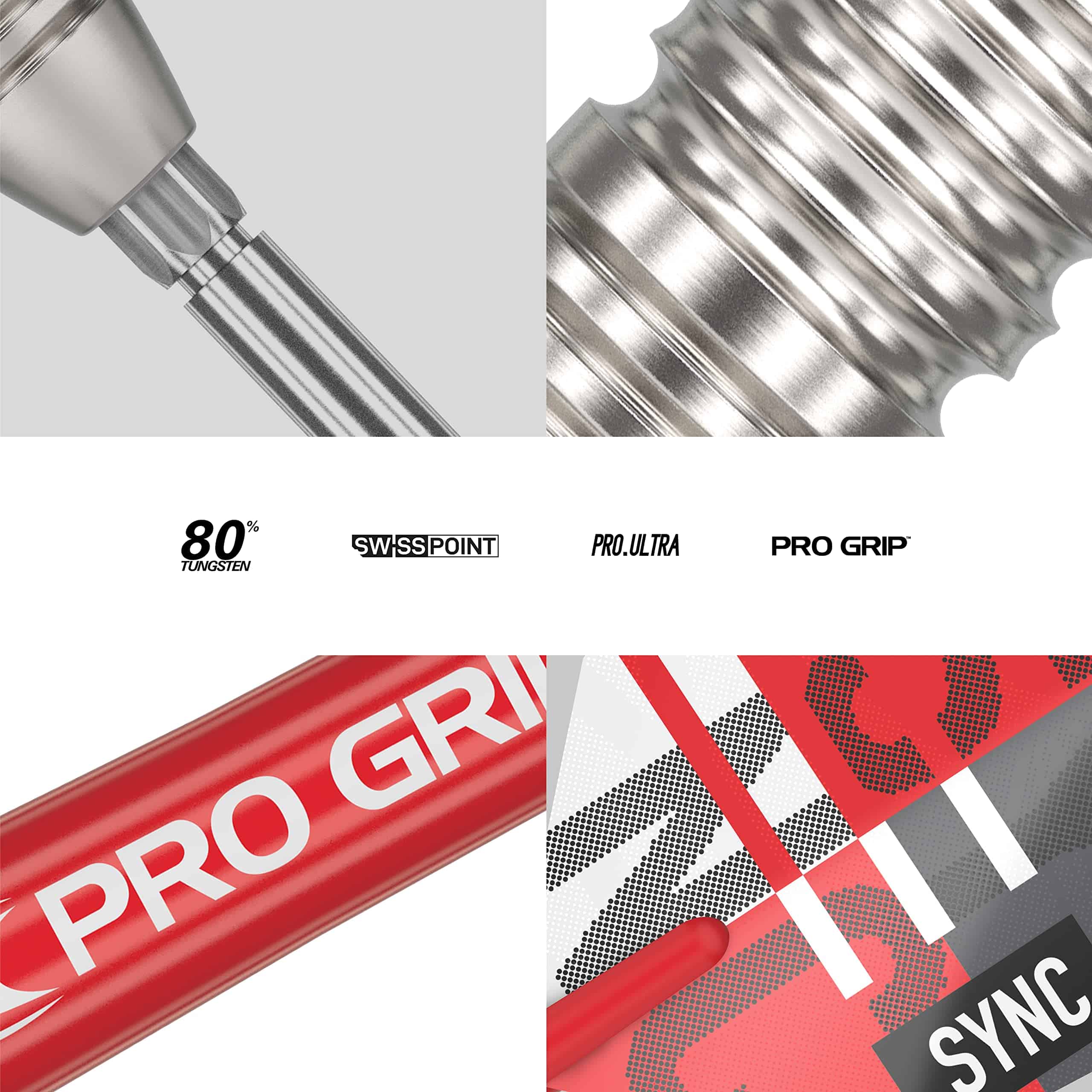 Set de Dardos de Punta de Acero Target Darts Sync 03 23G - Imagen 6