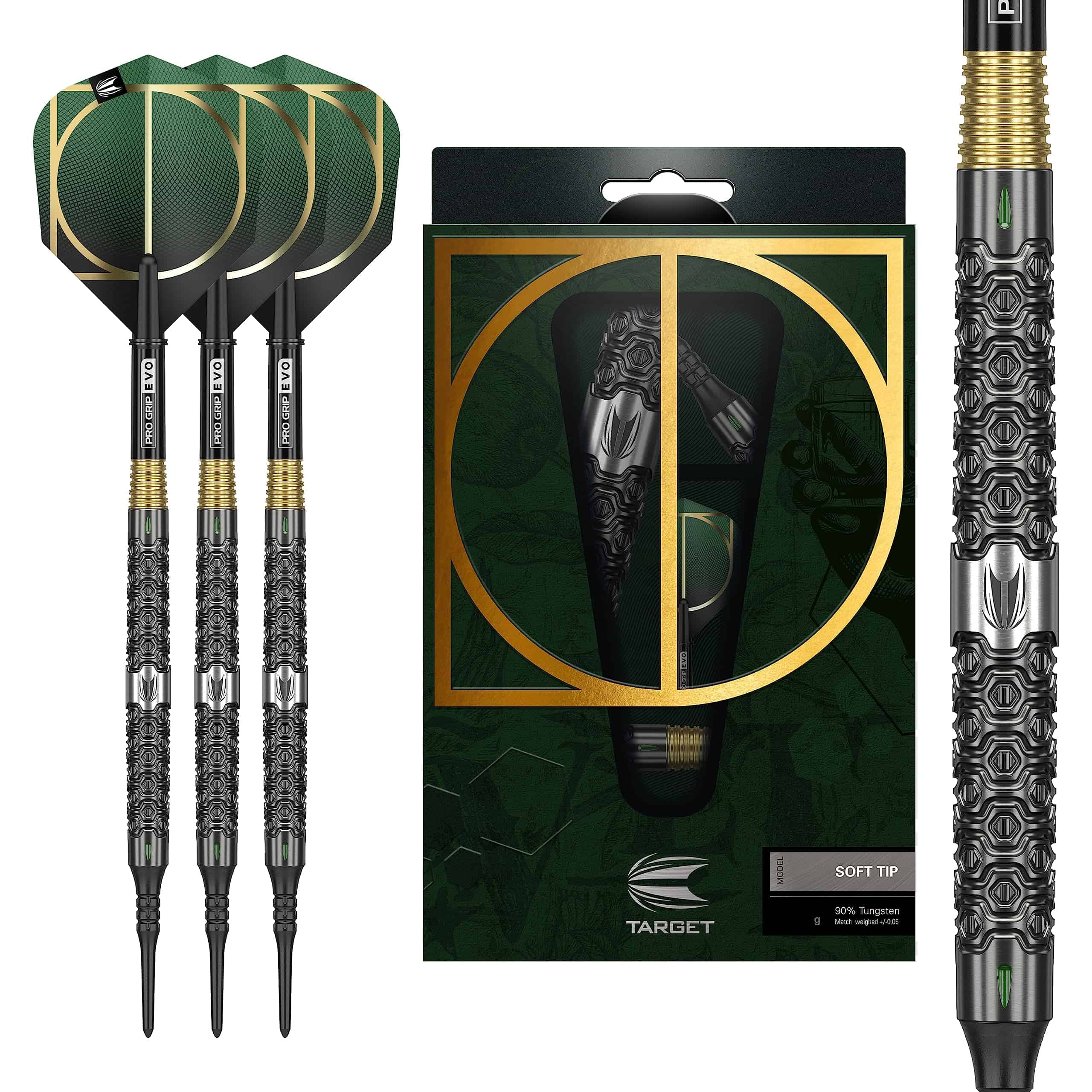 Set de Dardos suaves Target Darts Cult 10 20G de Tungsteno