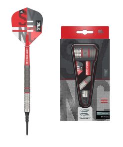 Set de Dardos Suaves Target Darts Sync 10 18G 80% Tungsteno