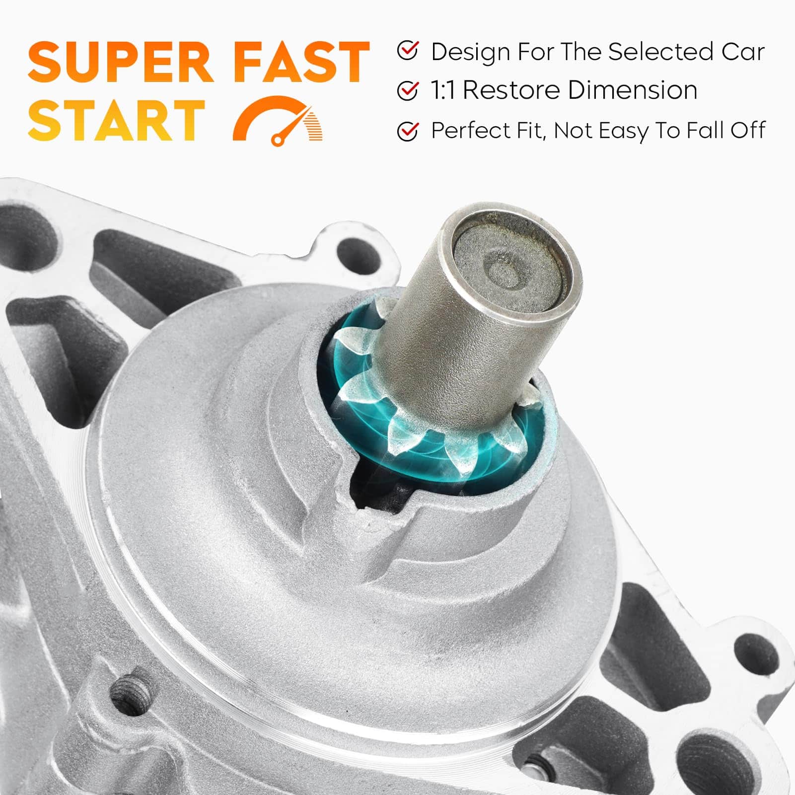 Arrancador para Honda Accord 1998-2002 2.3L, Odyssey 1998 - Imagen 3