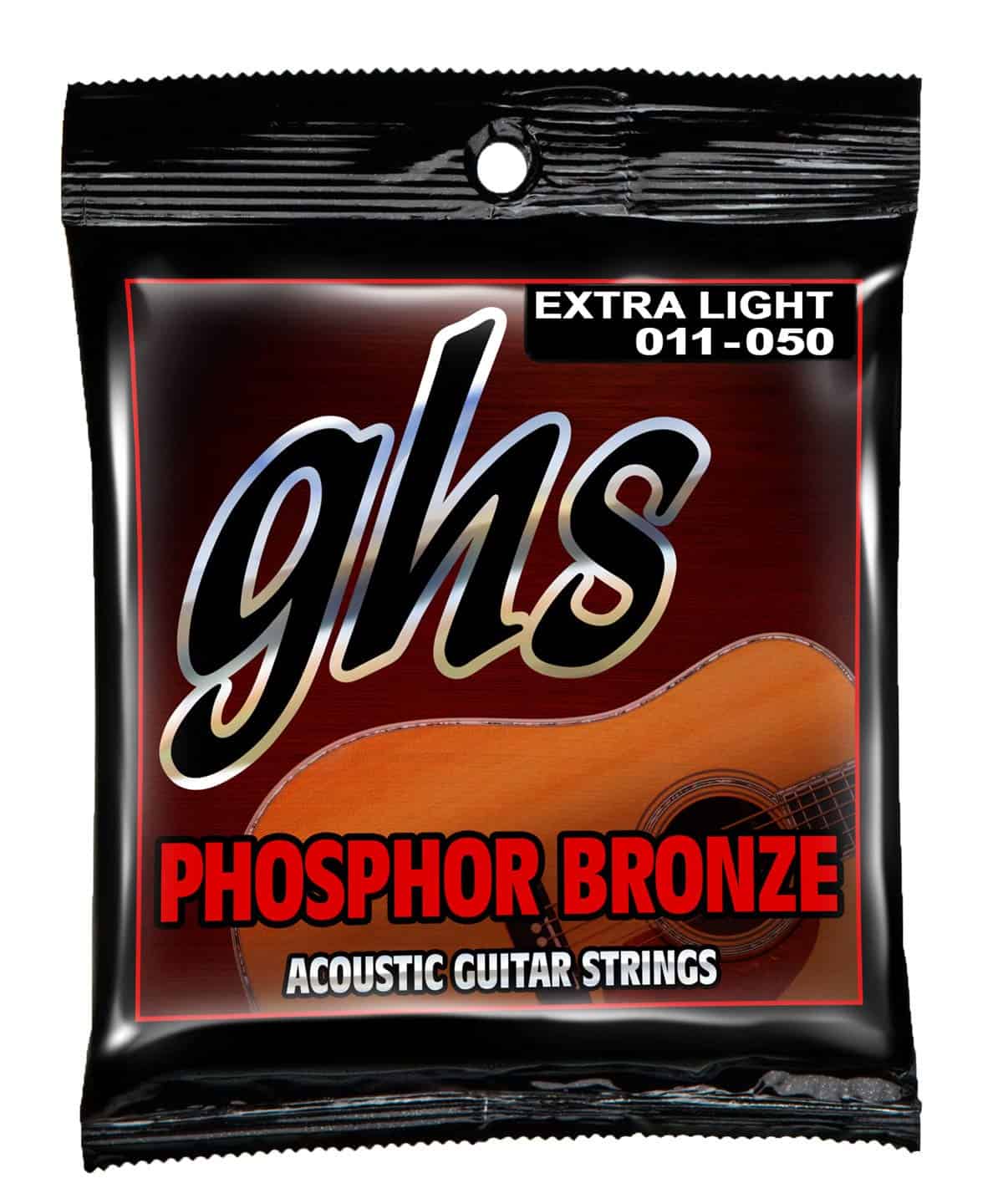 Cuerdas de guitarra acústica GHS Strings S315 Phosphor - Imagen 4