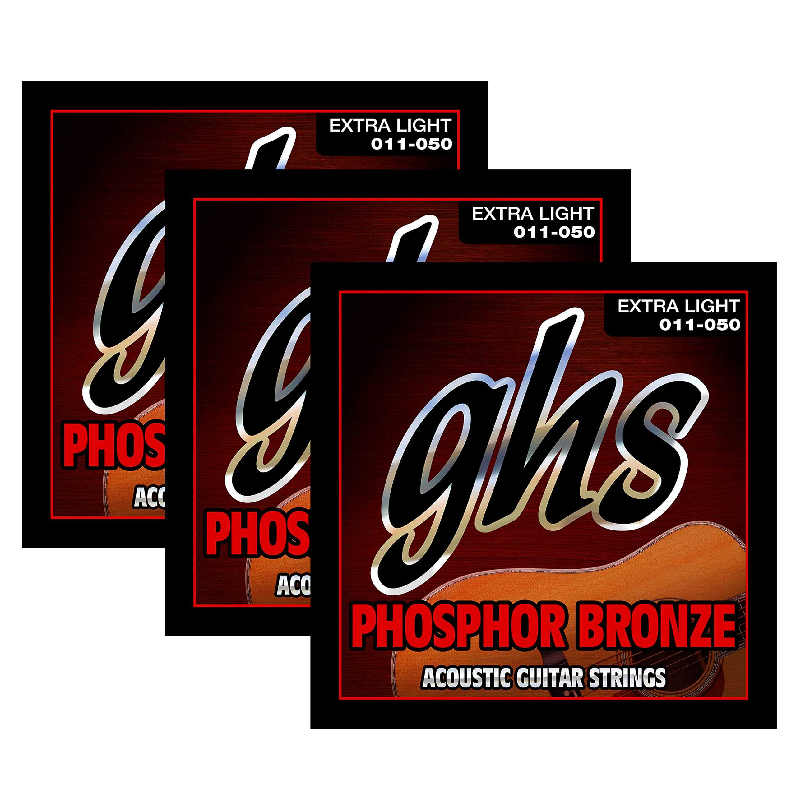 Cuerdas de guitarra acústica GHS Strings S315 Phosphor