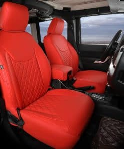 Fundas de asiento para automóvil GIANT PANDA -Rojo