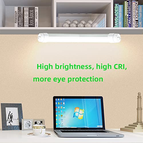 2PCS Tubo de luz LED F15T8 WYZM, 120V, 7W, 18" de longitud, - Imagen 9