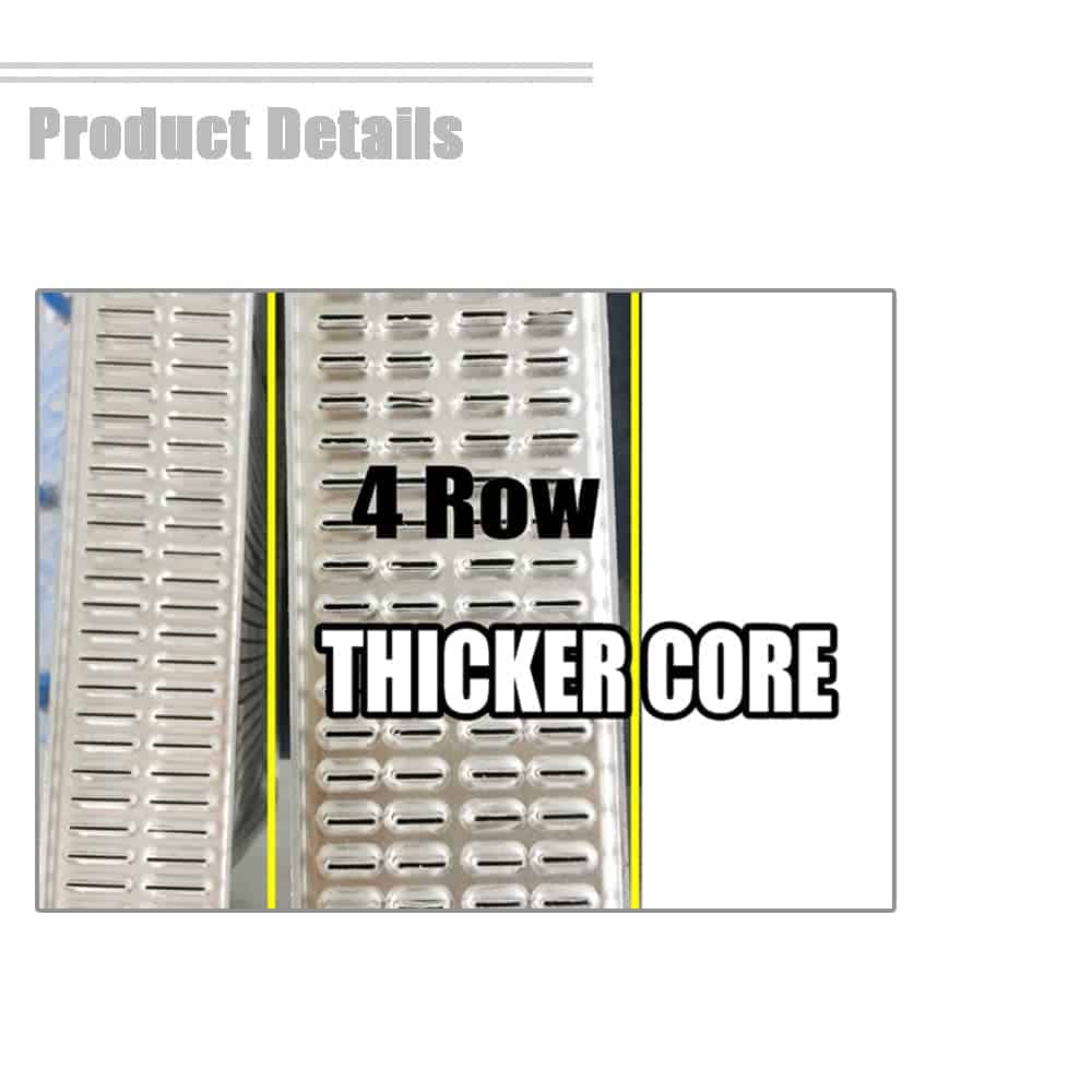 Radiador de Aluminio Directo Compatible con Ford Mustang - Imagen 9