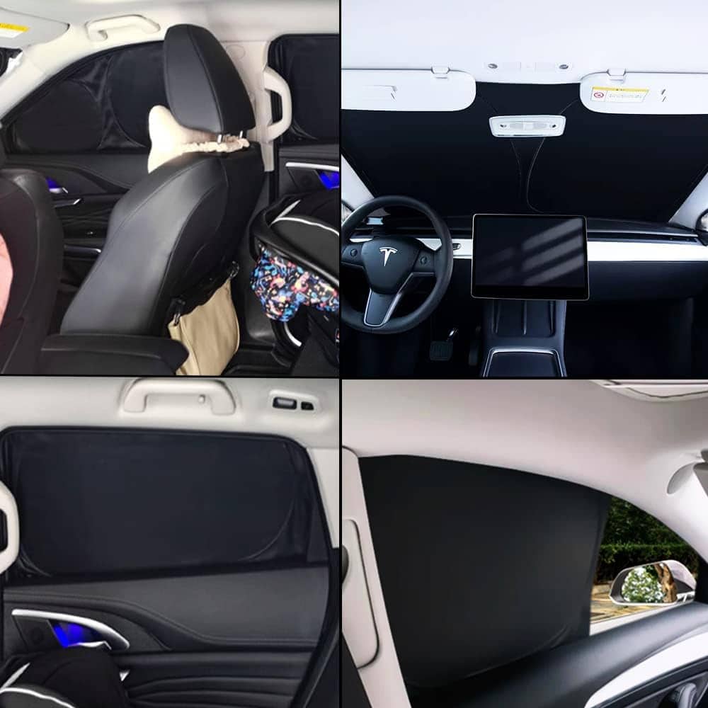 CoolKo Cubiertas Reflectantes de Parasol para Todas las - Imagen 9