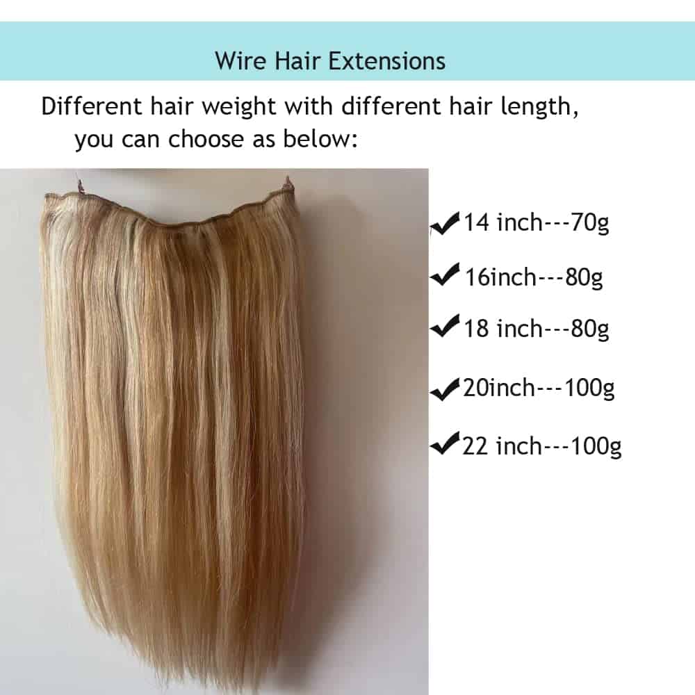 Extensiones de Cabello con Cable Invisible y Diadema - Imagen 5