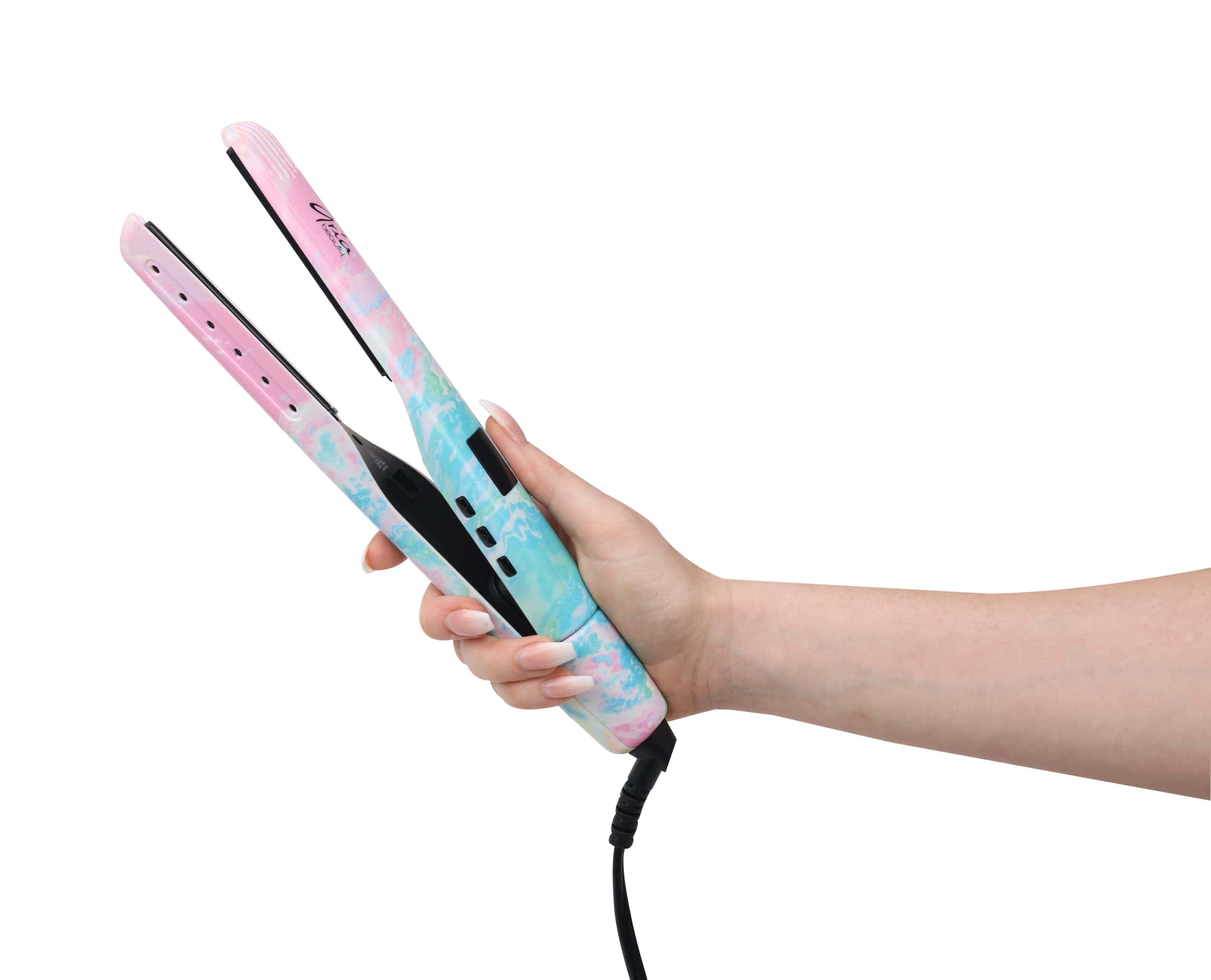 Plancha para el cabello Aria Beauty The Twist - Diseño de