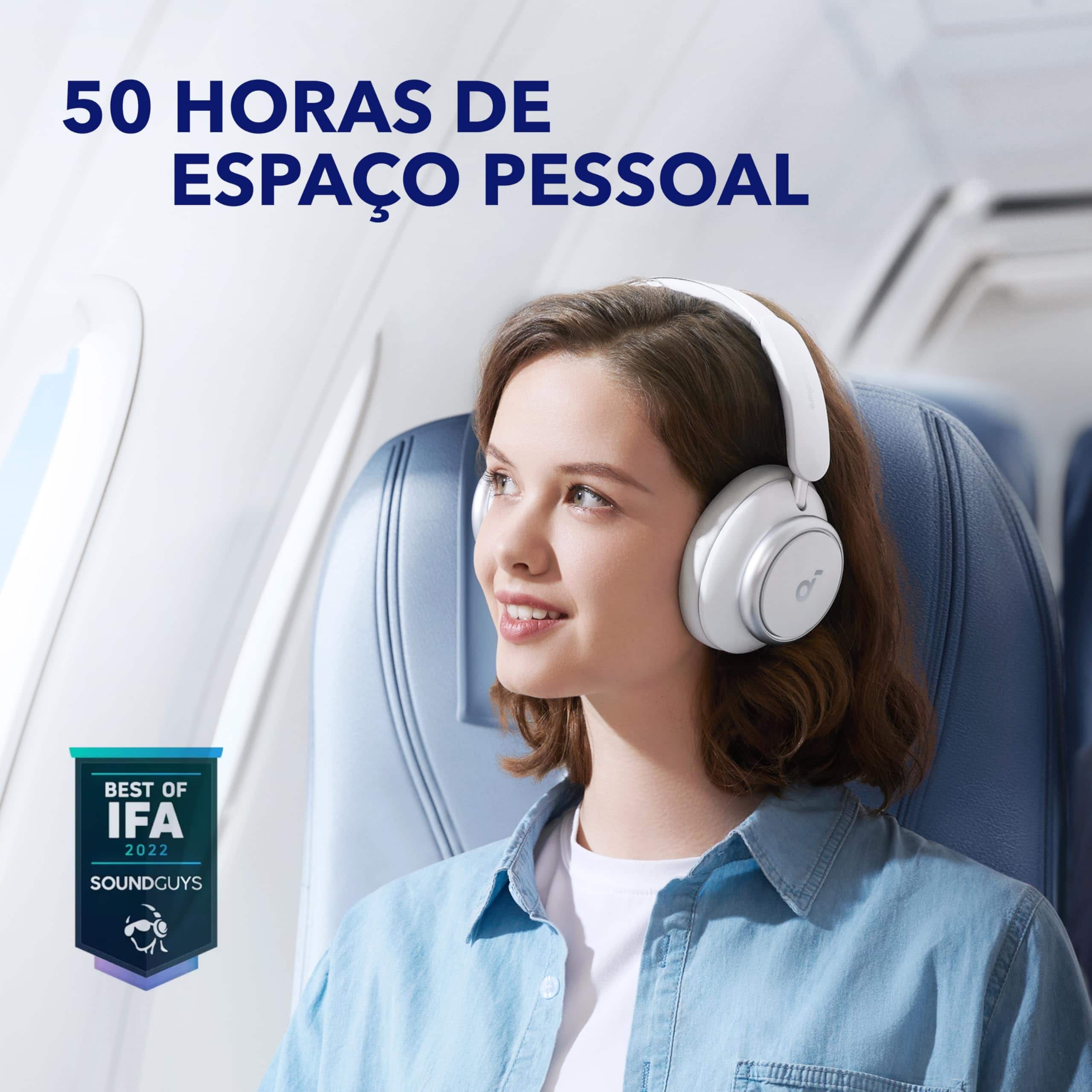 Audífonos con cancelación de ruido adaptativa Soundcore by - Imagen 3