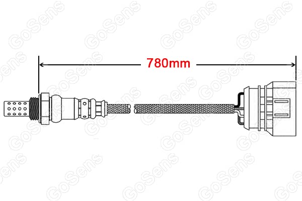 Sensor de oxígeno GoSens 347r OE#392102E500, 250-24987 para - Imagen 6