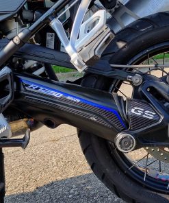 Calcomanías 3D de resina para moto -Negro