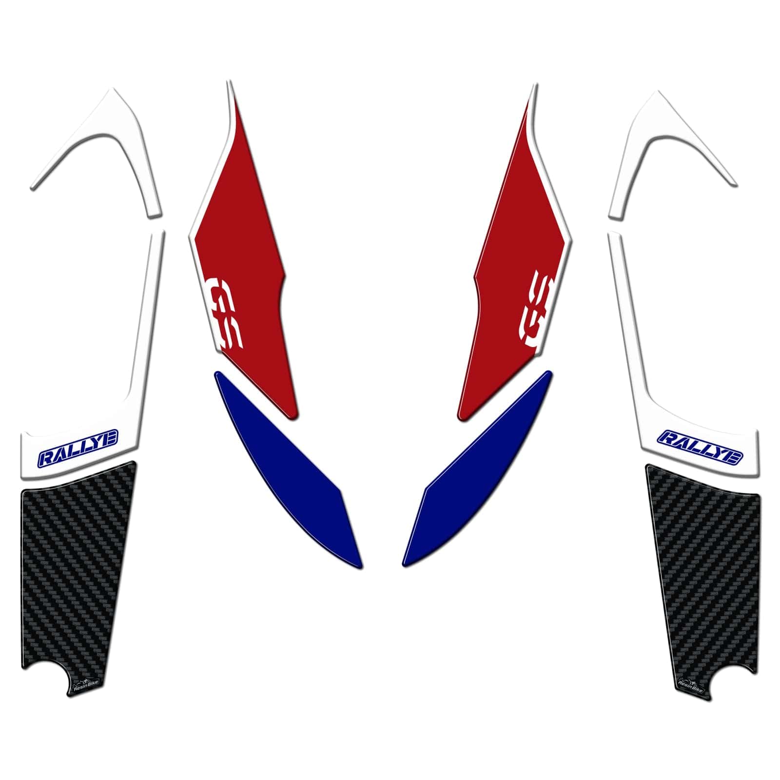 Calcomanías Resin Bike Motorcycle 3D compatibles con BMW R - Imagen 3