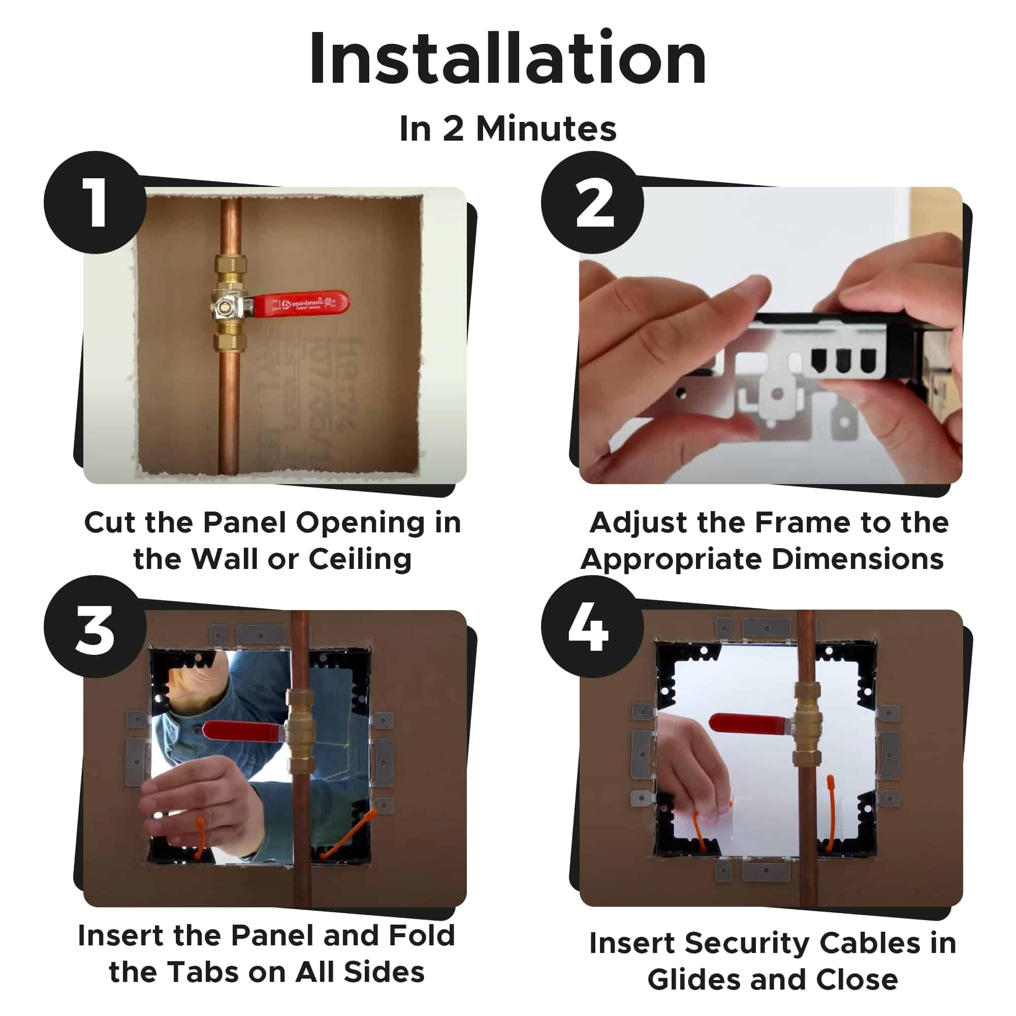 Mejor Panel de Acceso Magnético de 14� x 15.5� con Marco - Imagen 6