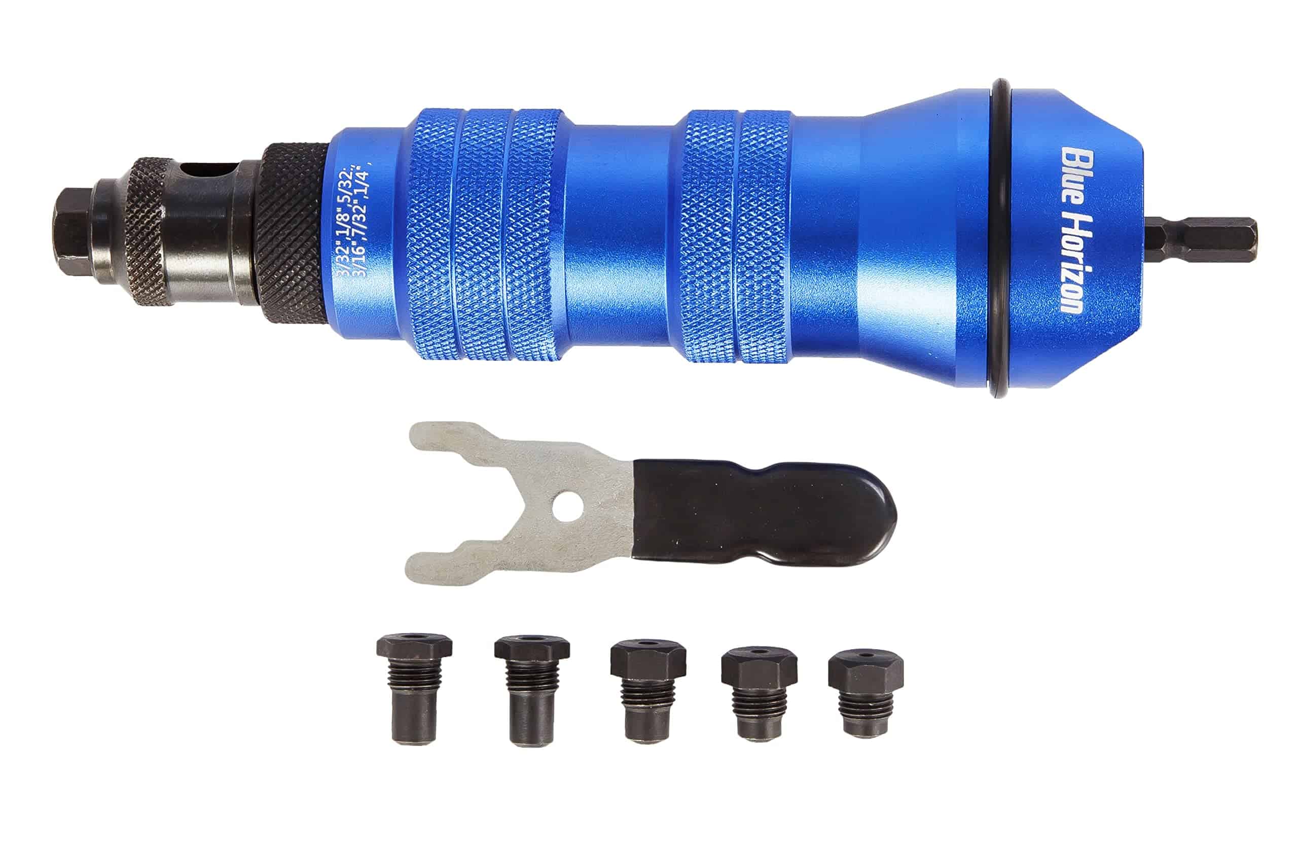 Kit de Adaptador de Remachadora de Horizon Azul XL (Kit de