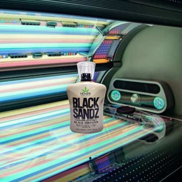 Hempz Black Sandz Bronceador Negro Único DHA y Bronceador - Imagen 4