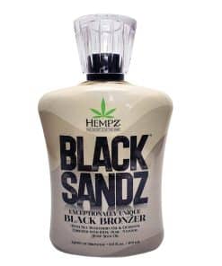 Hempz Black Sandz Bronceador Negro Único DHA y Bronceador
