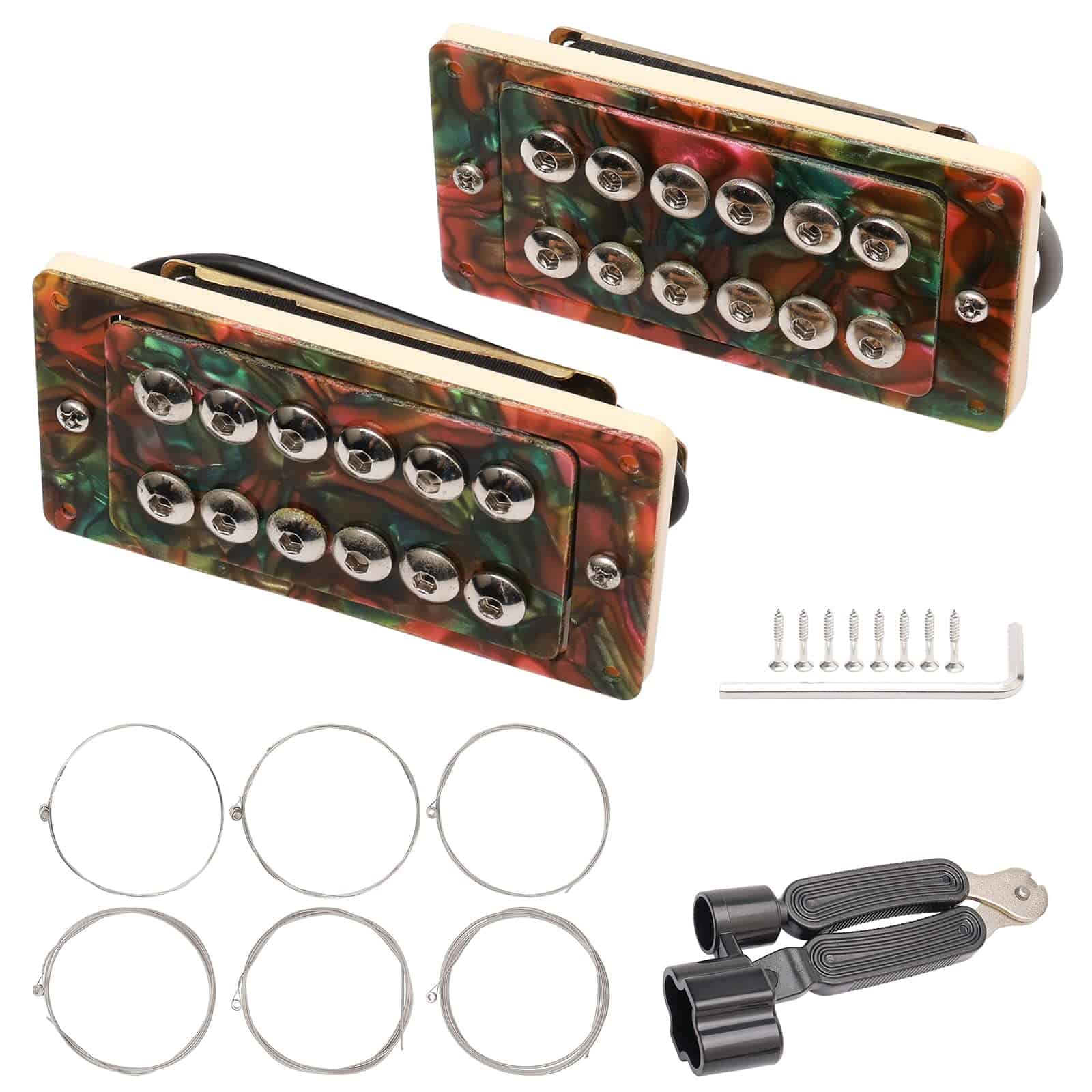 2pcs Pastillas Humbucker de Doble Bobina para Guitarra para