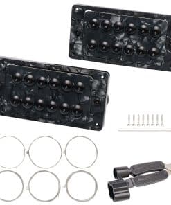 2pcs Pastillas de Doble Bobina para Guitarra Neck Bridge