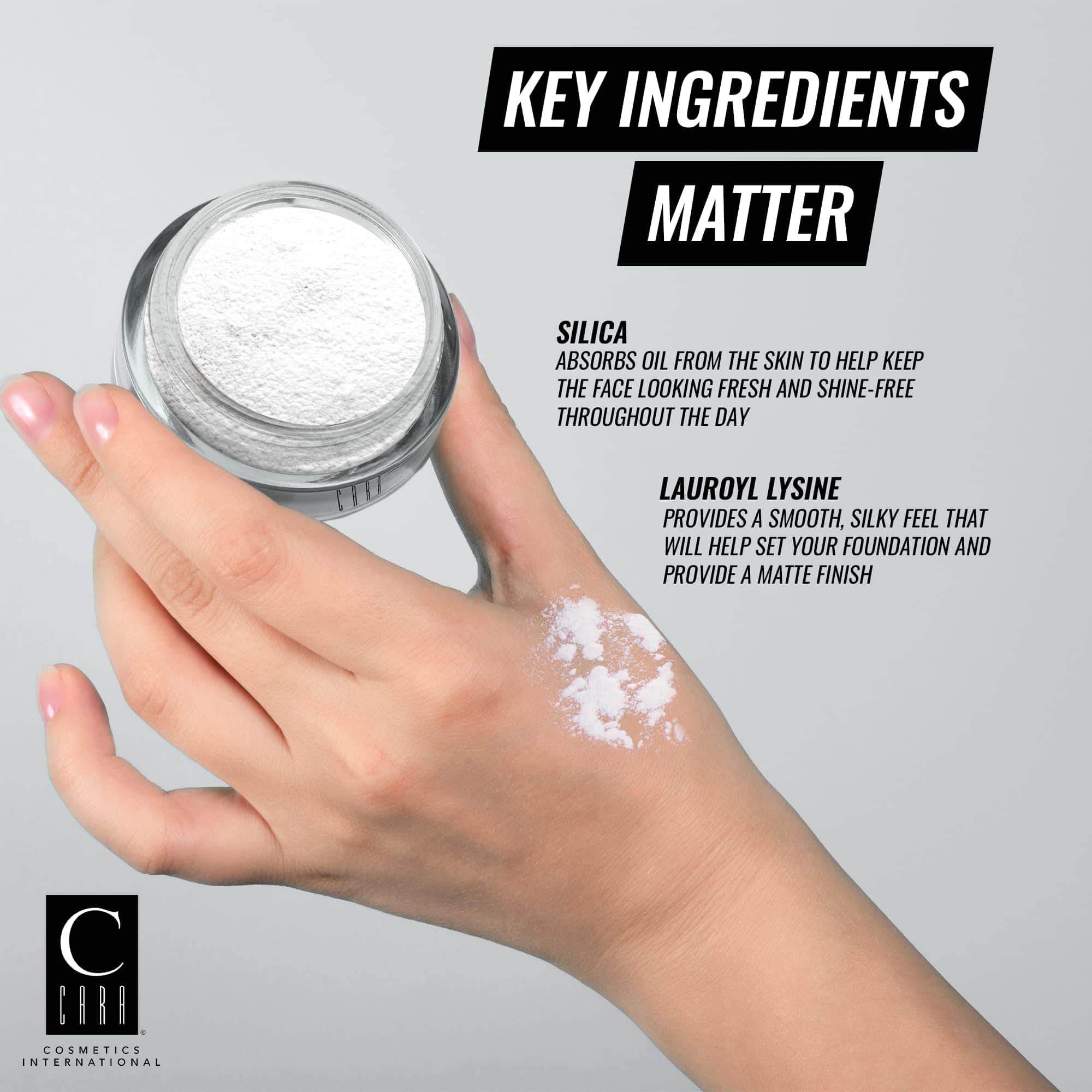 CARA Cosmetics High Definition Loose Powder - Polvo Suelto - Imagen 3